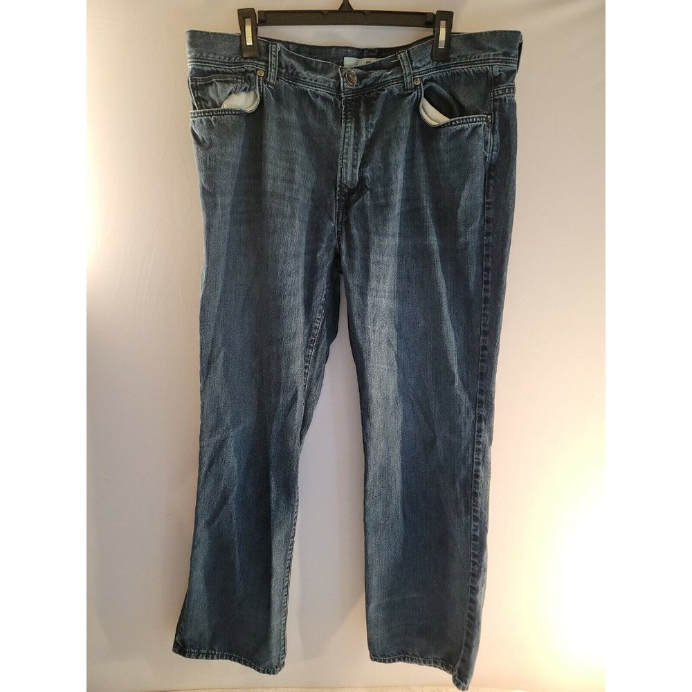 Dkny Denim Blue Jeans Plus womens 38x31x11 Bootcut 5 Pocket